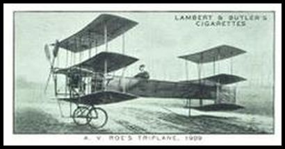 13 A.V. Roe's Triplane, 1909